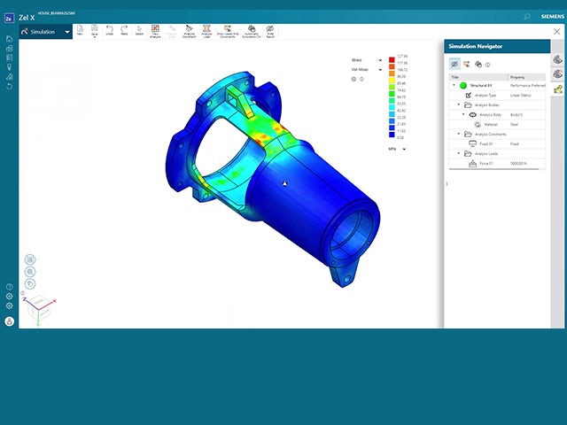 Design validation and simulation tools in the Zel X interface.