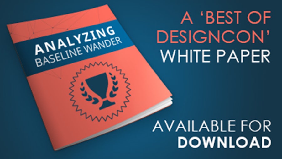 Baseline Wander: Systematic Approach to Rapid Simulation and Measurement