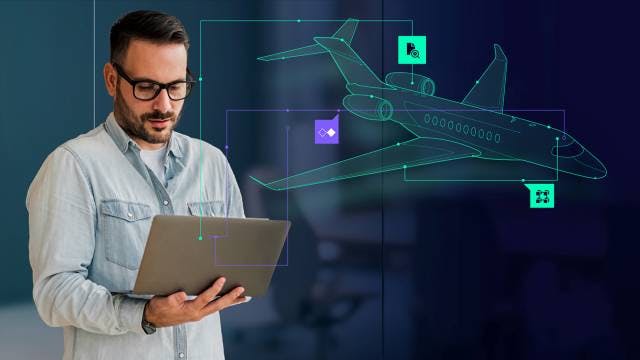 Aéronautique, Défense, continuité numérique, gestion de la vérification