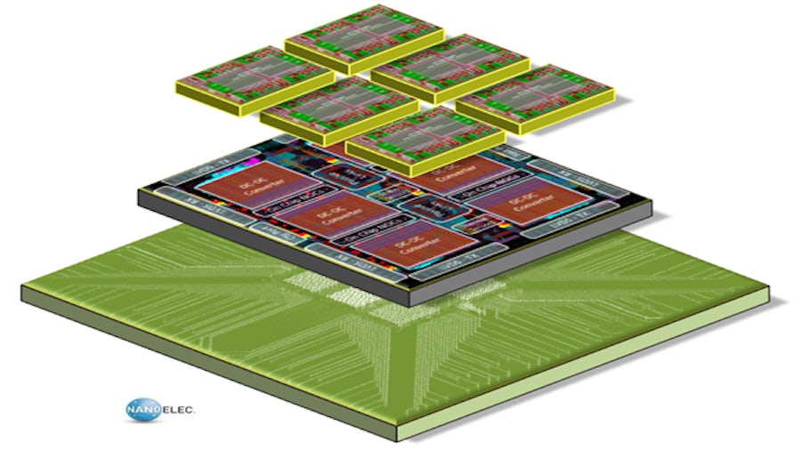 A chiplet can be thought of as a bare die specifically designed and optimized for operation in conjunction with other chiplets within a package. 