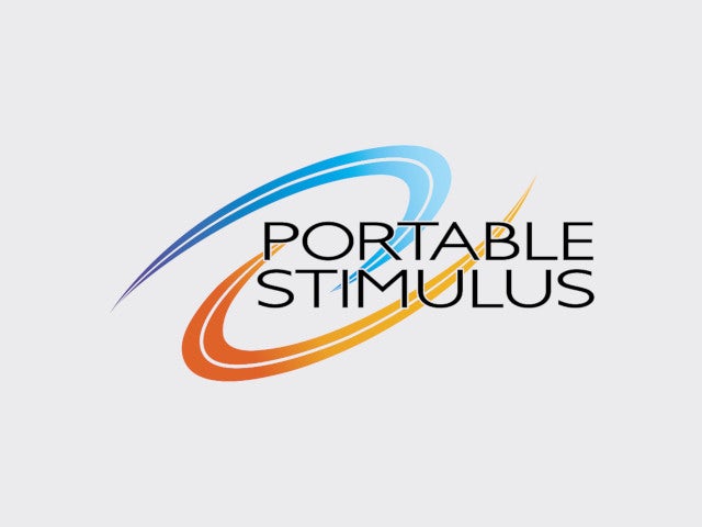 Portable stimulus logo