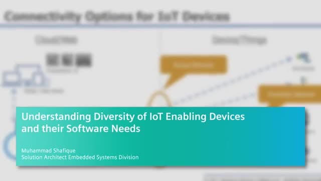 Understanding Diversity of IoT Enabling Devices and their Software Needs