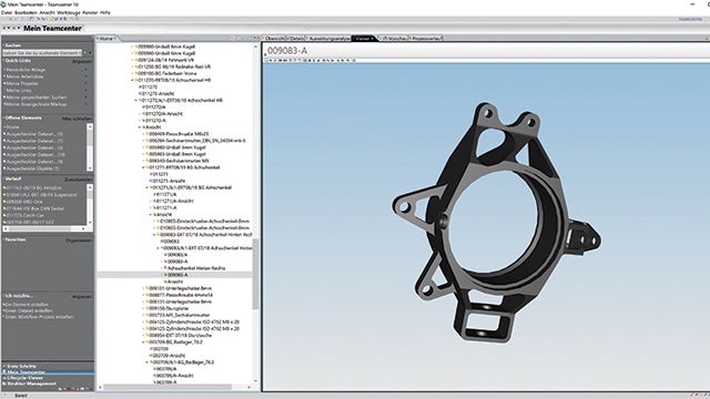 Using Teamcenter, E-Motion Rennteam Aalen members share the knowledge required to build a digital twin of the cars and their components