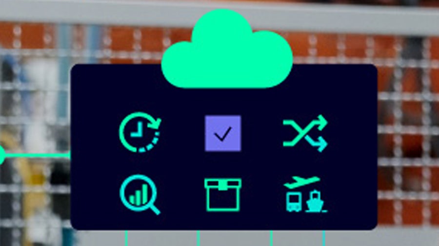 Obrázek znázorňující kusovník v cloudu.
