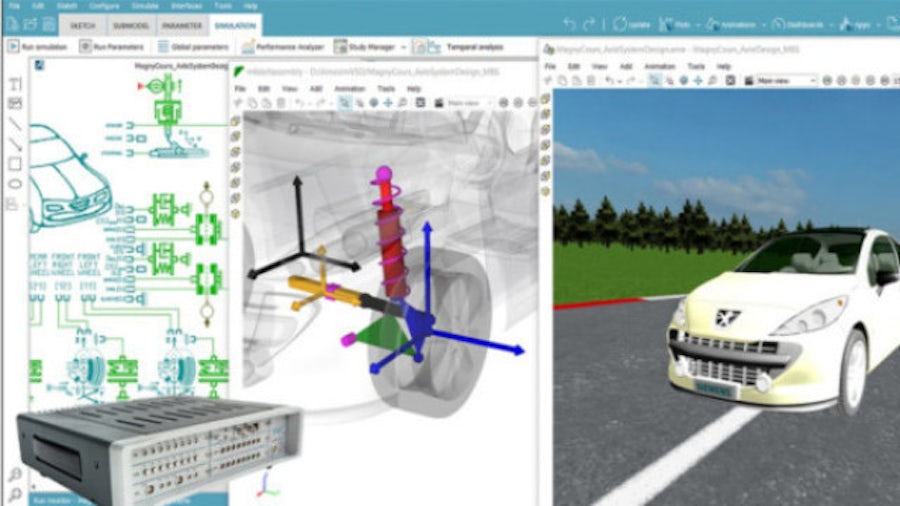 Objective quantification of chassis design changes 