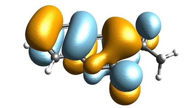 A visual of the Simcenter computational chemistry software.