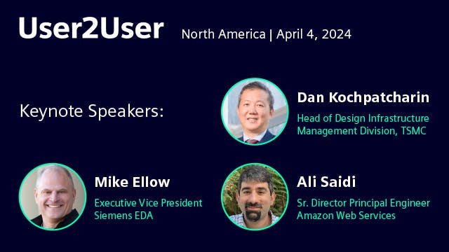 Photo of User2User North America 2024 Keynote speakers