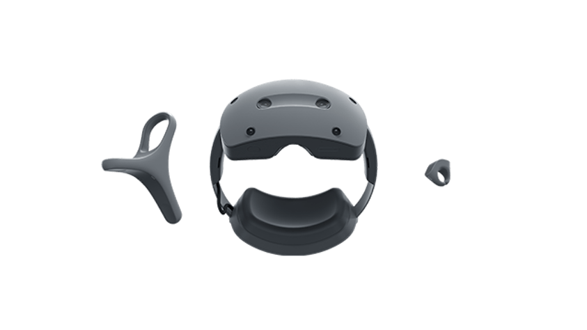 Image of the Sony head-mounted display (HMD) XR headset.