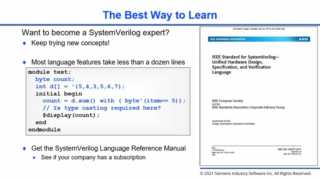 Get Your Bits Together: SystemVerilog Structures and Packages