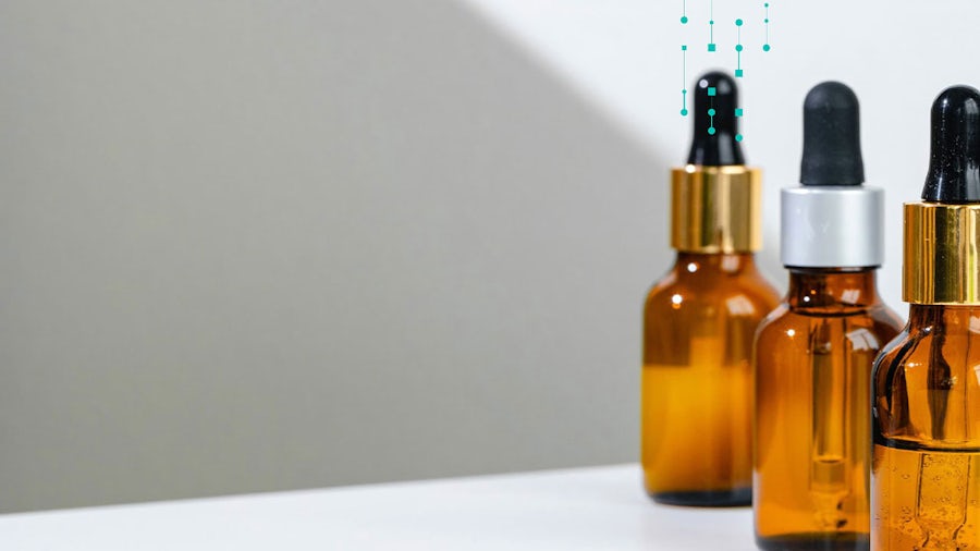 tincture beauty bottles