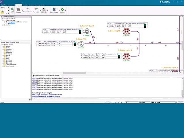 Capital Wiring Harness Designer Essentials | Siemens Software