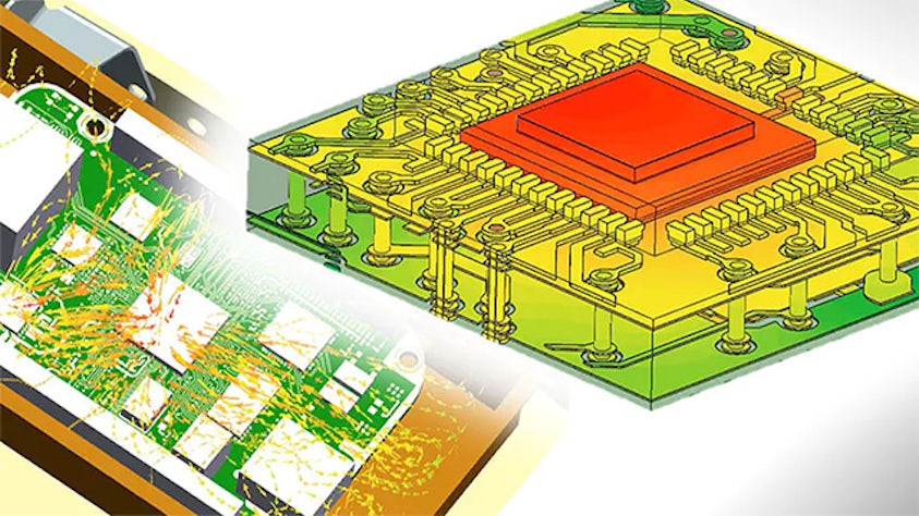 Simcenterソフトウェアで生成した信頼できる電子製品のための熱設計。