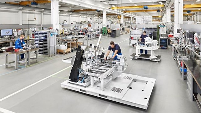 GROB automates manufacturing of CNC machines for the automotive industry -  NX Manufacturing