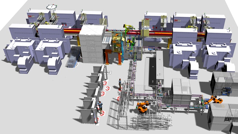 Rapidly meeting customer requirements with simulation
