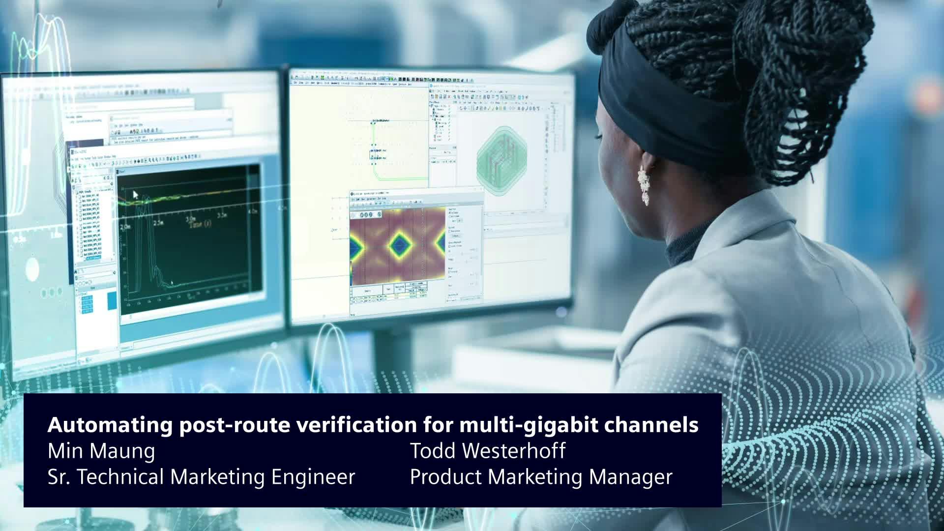 Automating Post-Route Verification for Multi-Gigabit Channels