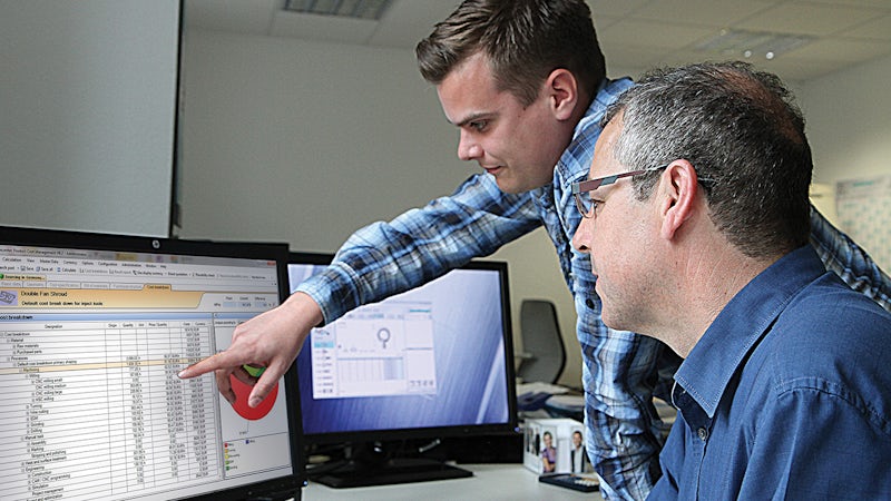 With Teamcenter, plastic components manufacturer generates cost calculations 50 percent faster