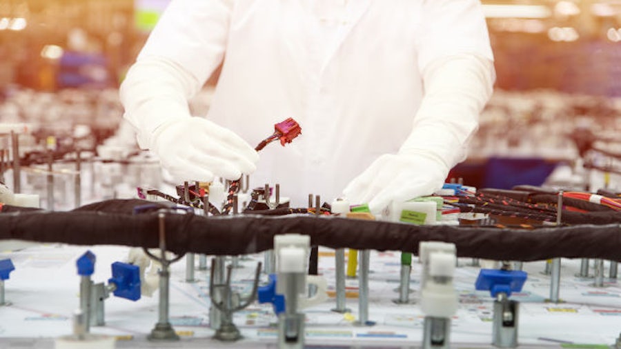Model-based wire harness manufacturing