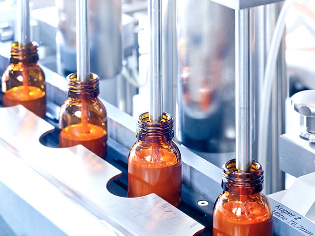 a manufacturing execution system (MES) ensures that pharmaceuticals are correctly formulated