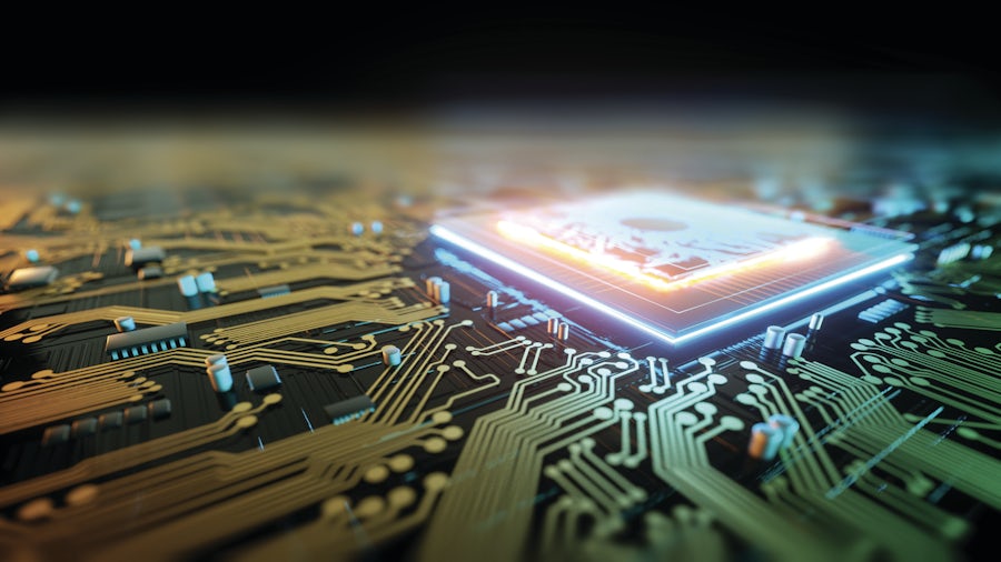 chip on circuit board