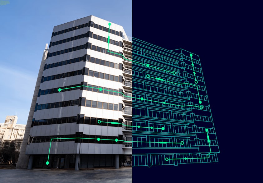 Riverside centre digital twin