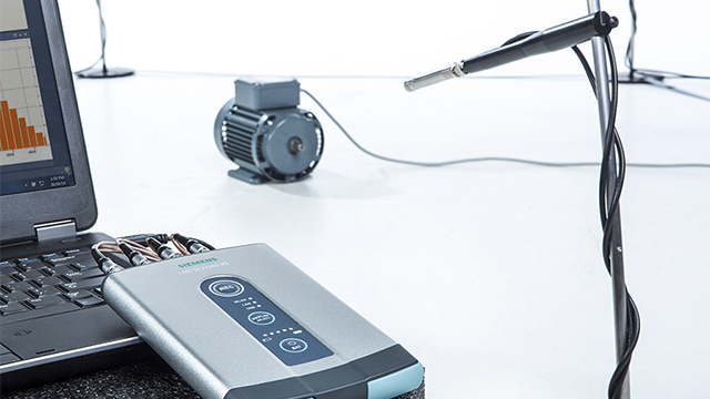 西门子声压测试装置。