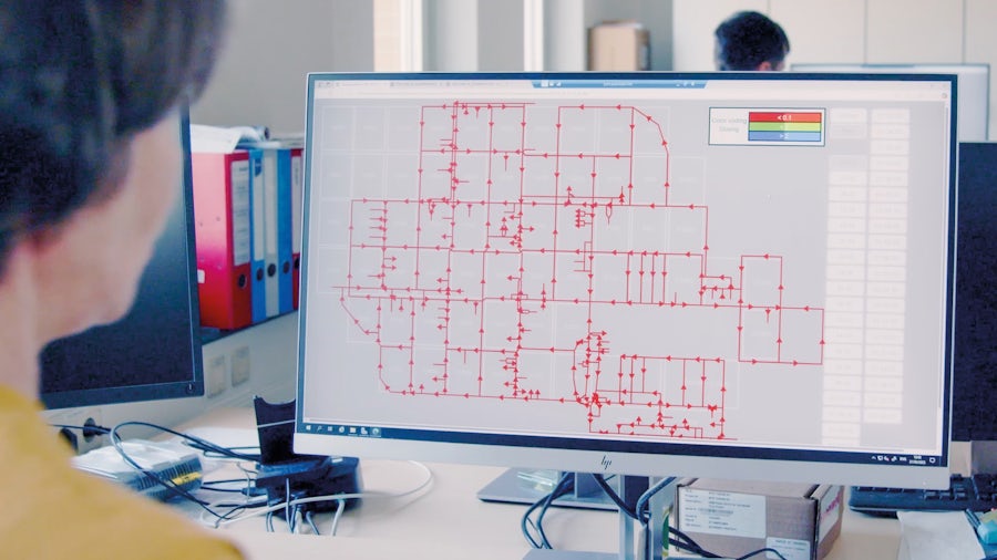 BASF uses Simcenter Flomaster and an executable digital twin to provide insight into pressurized utility grid conditions