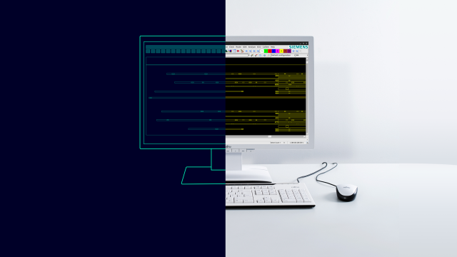 Monitor, mouse and keyboard. 