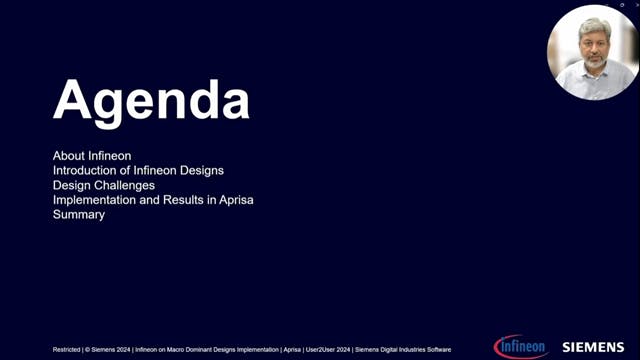 Implementing Analog Macro Dominant Designs with Aprisa 