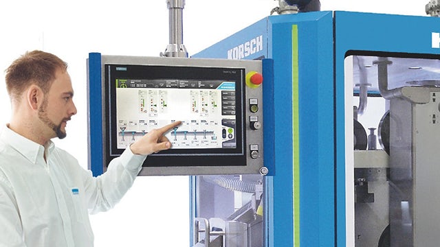 KORSCH works with Siemens in all areas of control technology: In the future they’ll be working together to advance artificial intelligence and large-scale data analysis.