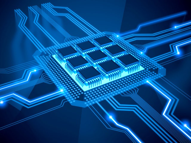 chips on board with connections transmitting signals | The Calibre DESIGNrev FileMerge functionality supports a variety of chip assembly and editing flows to create full-chip layouts ready for sign-off verification without the heavy hardware requirements of traditional design tools. 
