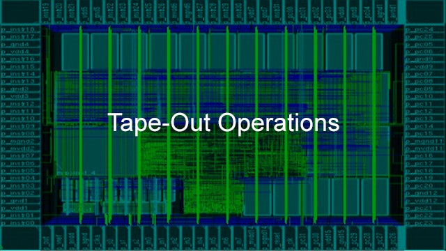Calibre Tape-Out Operations software products improve production throughput and management of system utilization for the IC production flow.