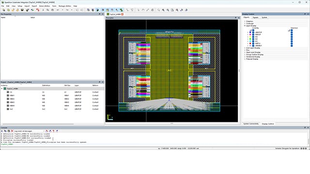 Screenshot of Xpedition Substrate Integrator software