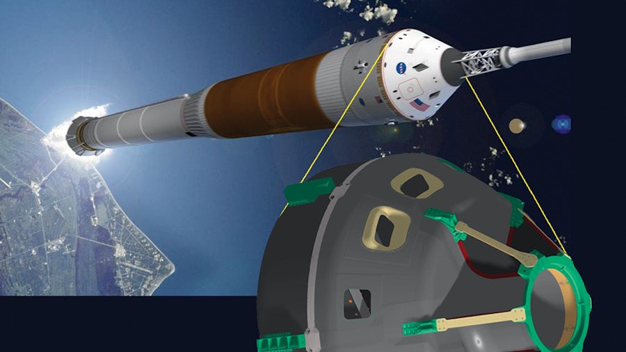 The composite crew module’s goals and objectives defined by the NASA administrator in January 2007.