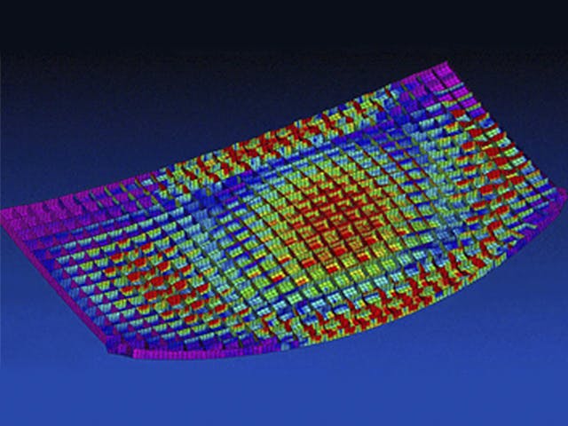 Structural simulation and dynamic response analyses with Simcenter Femap pre/post with Simcenter Nastran Dynamic Response.