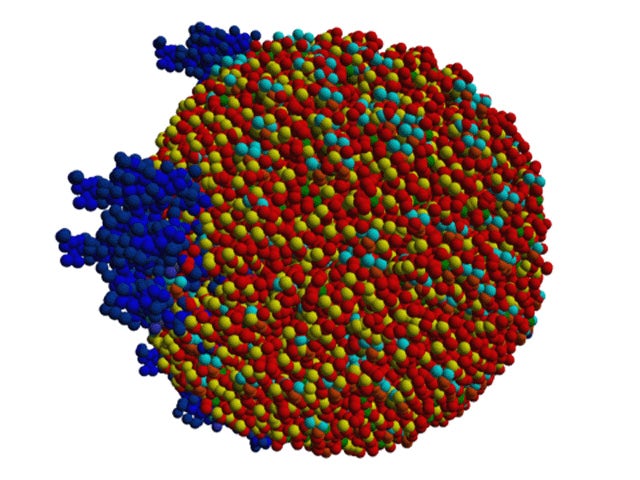 Moleküle aus der Simcenter Culgi-Software.