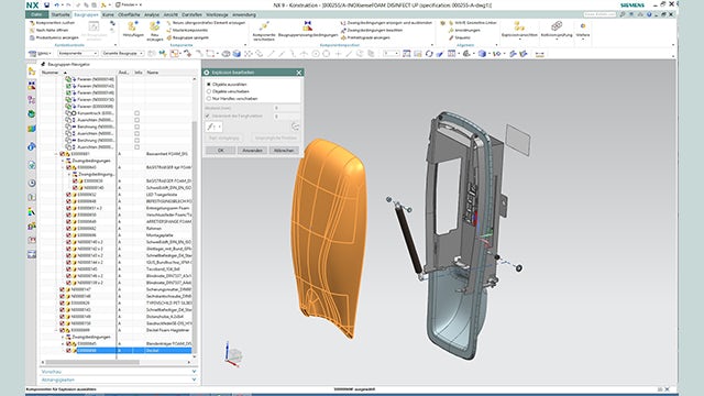 Along with the introduction of Teamcenter, Hagleitner implemented an upgrade of NX CAD.