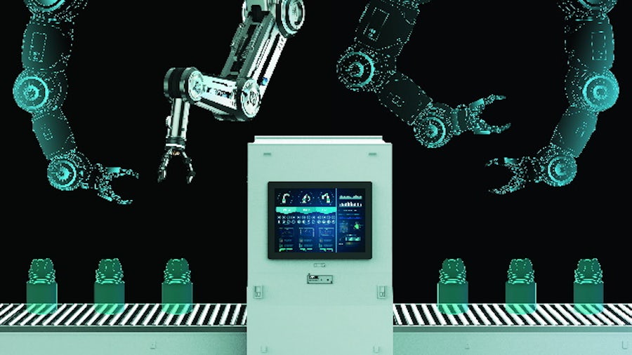 With virtual commissioning, commissioning time and prototype waste is reduced