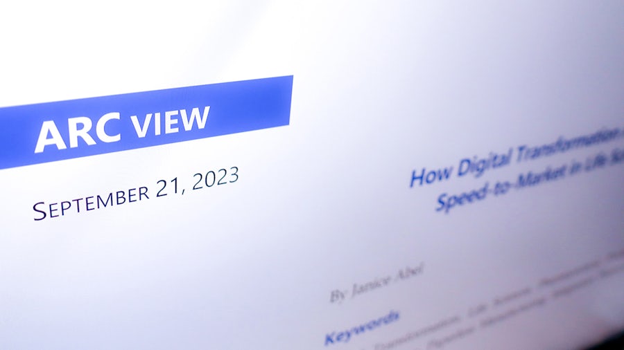 ARC view. Whitepaper for the life sciences industry