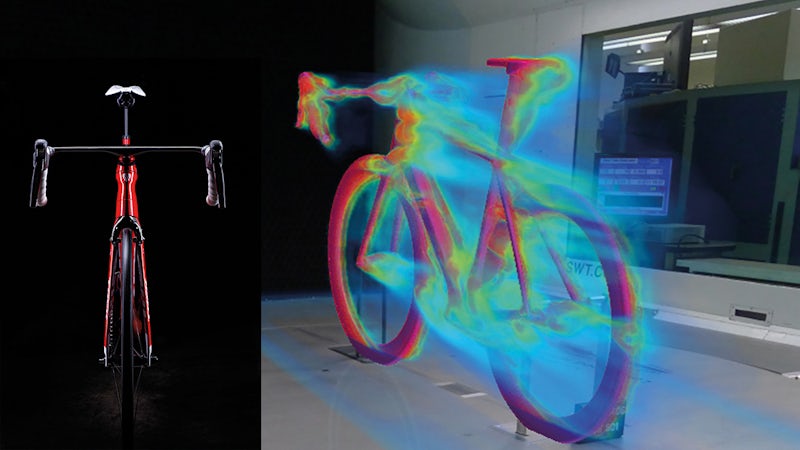 Design space exploration enables optimization of bicycle aerodynamics and ride quality