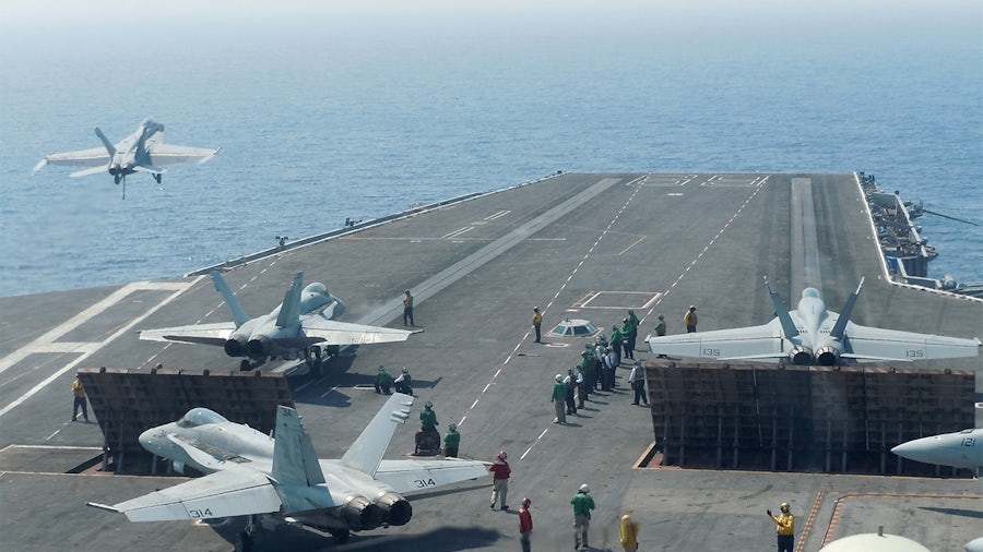 Simcenter Engineering helps reduce noise 5 to 7 decibels in U.S. Navy aircraft carrier compartments