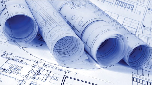 Visuelle Darstellung des Konzept-Blueprints mit einem Structural Engineering Blueprint