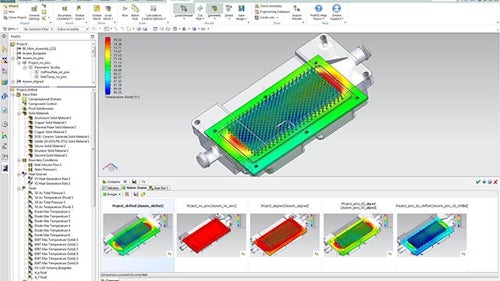 CAD組み込みCFDシミュレーションで熱伝導の理解を深める