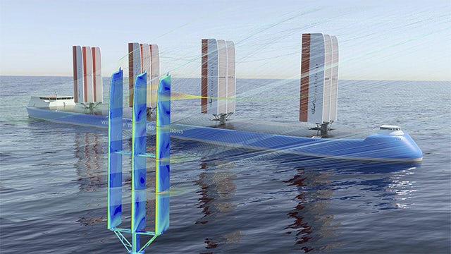 Using CFD to enhance the energy efficiency of new and existing commercial shipping vessels.