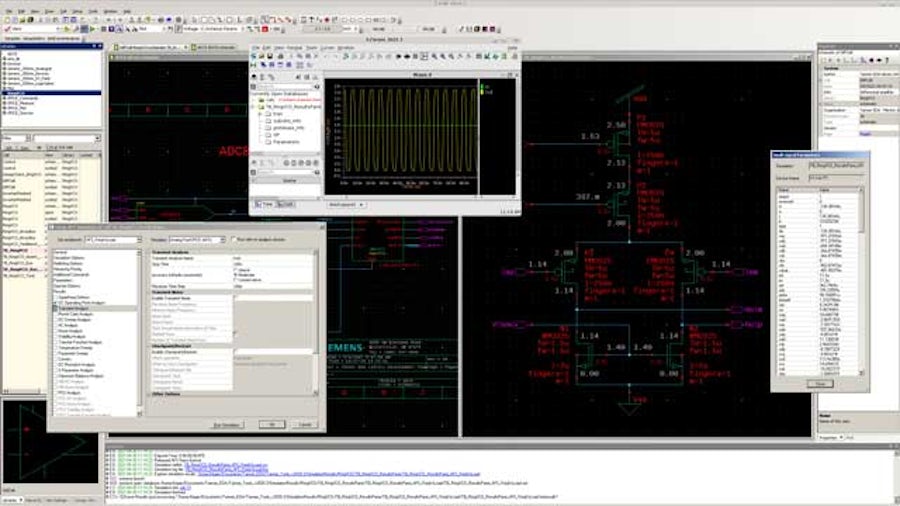 AMS 設計中的電路圖視圖