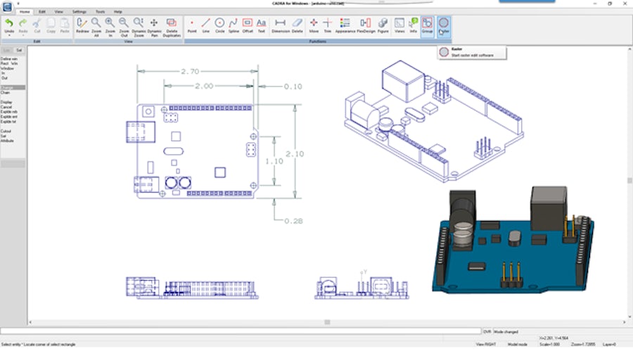 CADRA for SolidWorks Graphic