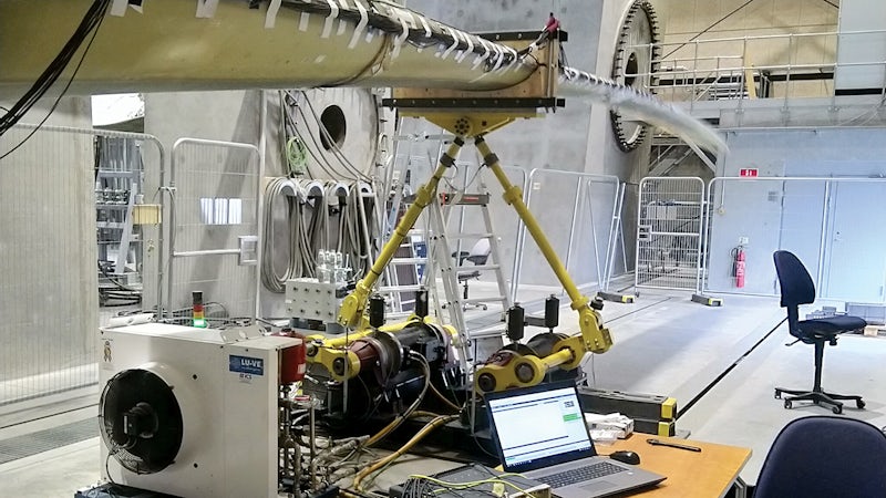 Internationale Universität verwendet Simcenter, um die Langlebigkeit von Windturbinen-Rotorblättern zu testen