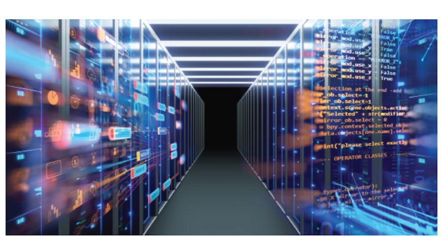 datacenter with code