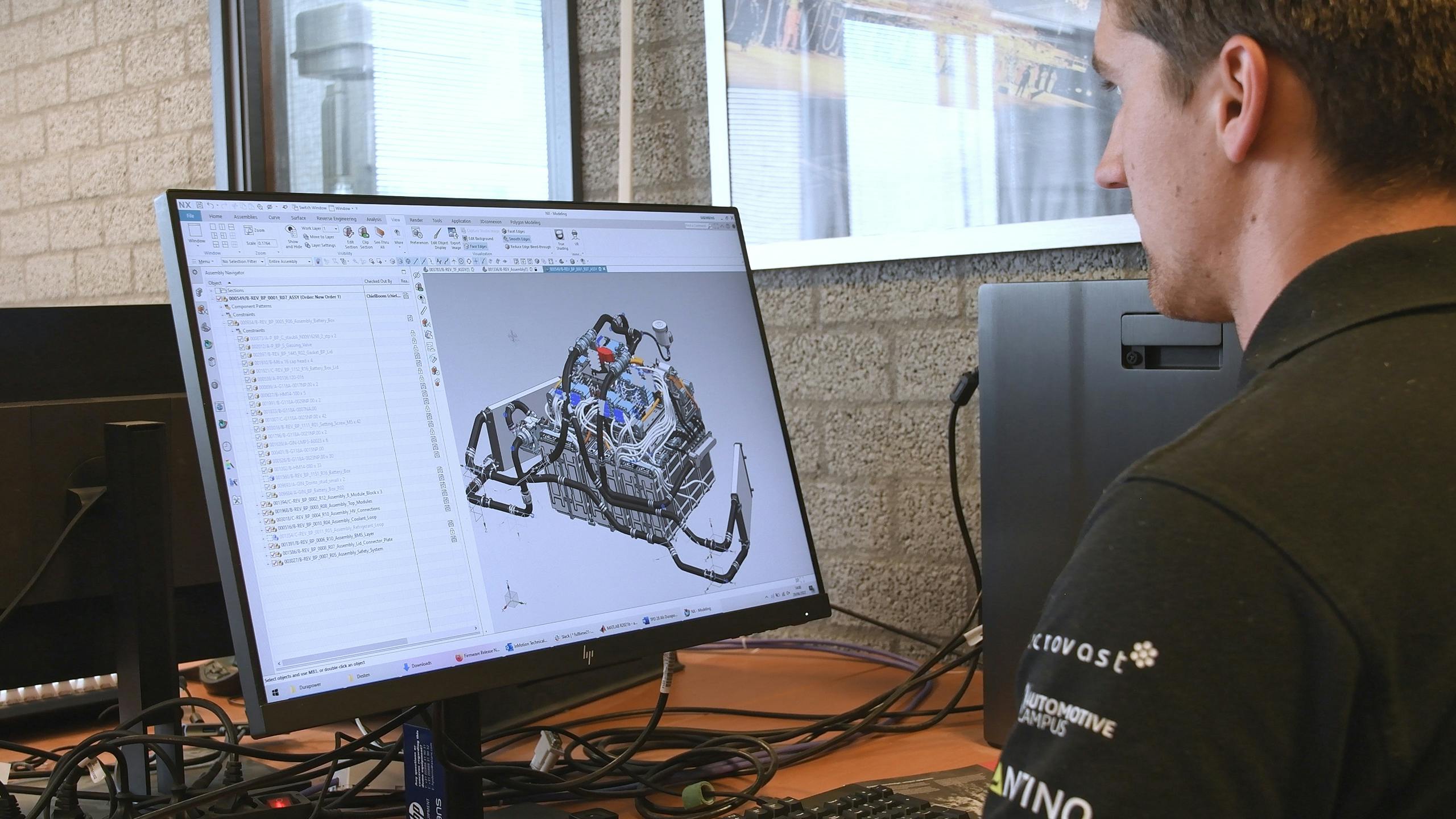 Using simulation to design a working, all-electric Le Mans race car to promote sustainability