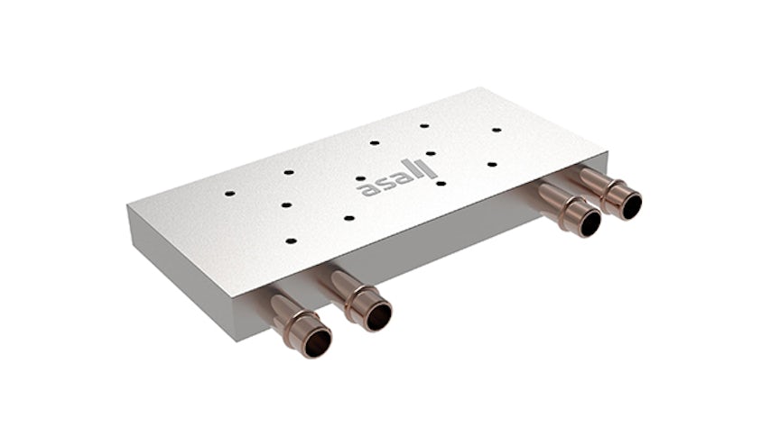 Among the core products of the E-loop series are cold plate heat exchangers, which transfers heat from a battery to a water/ glycol circuit.