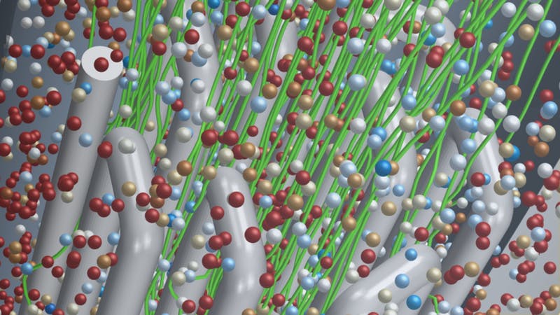 Agilice la ingeniería de reacción con la combinación del modelado de procesos con CFD y DEM